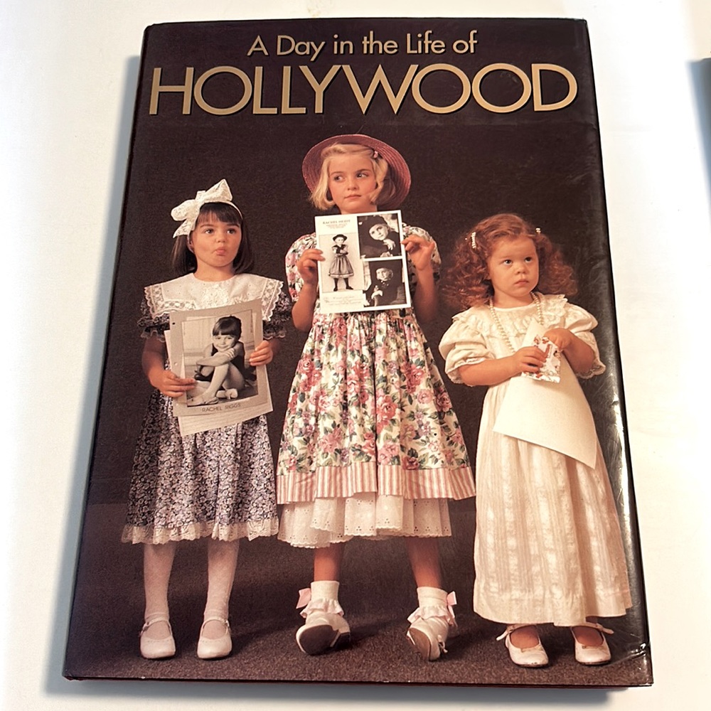 A Day in the Life of Hollywood Coffee Table Book (vintage)